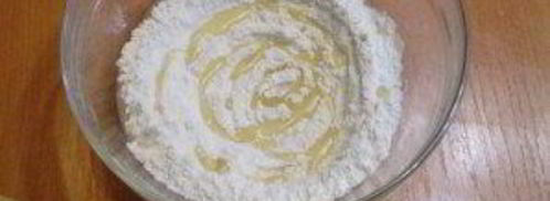 тесто для пельменей на кипятке. Шаг 3