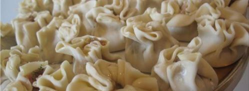 вонтоны с луком и свининой. Шаг 8