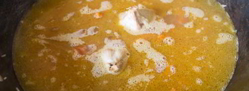 быстрый плов со свининой и фасолью. Шаг 6