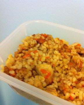 Мамин плов с курицей