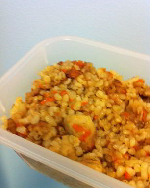 Мамин плов с курицей