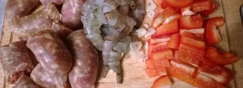 паэлья с колбасками. Шаг 3