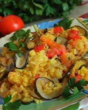 Паэлья с овощами