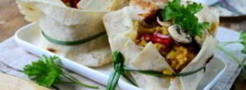 паэлья в лаваше. Шаг 8