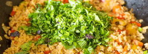 пилав из булгура с овощами. Шаг 8