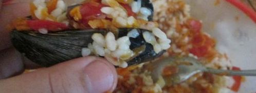 пилав — плов из мидий. Шаг 8