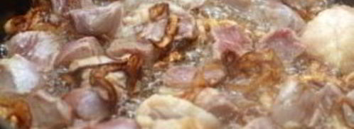 плов из бурого риса со свининой. Шаг 7