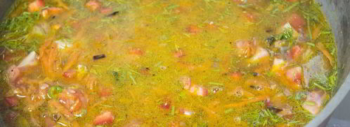 плов с говядиной и помидорами. Шаг 15