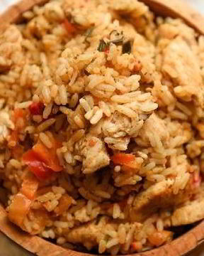 Плов с курицей пряный