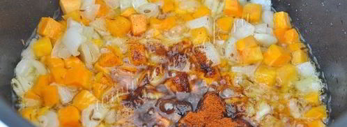 плов с мидиями. Шаг 9