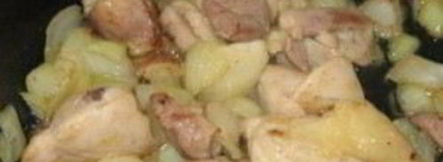 плов с тыквой и курицей. Шаг 4