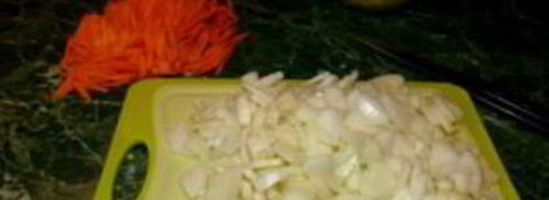 плов в духовке с курицей. Шаг 4