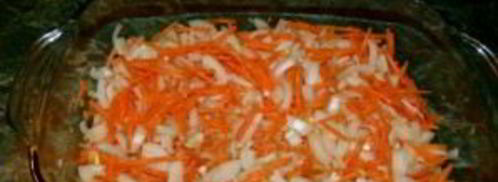 плов в духовке с курицей. Шаг 7