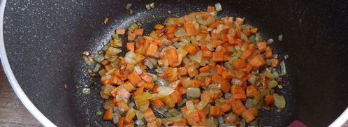 постный плов с грибами. Шаг 3