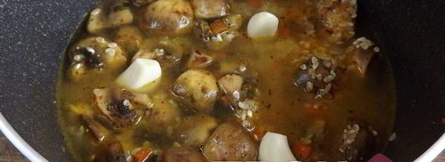 постный плов с грибами. Шаг 9