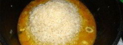 рассыпчатый плов из свинины. Шаг 12