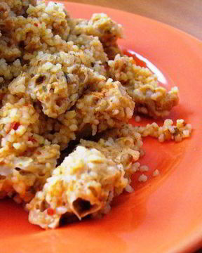 Вегетарианский плов из кускуса по-восточному