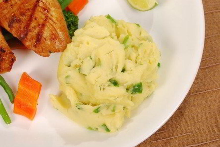 Рецепт пюре из картофеля и зеленой капусты