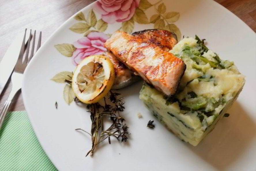 Рецепт пюре картофельного с савойской капустой