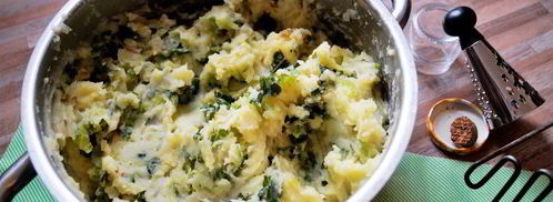 пюре картофельное с савойской капустой. Шаг 5