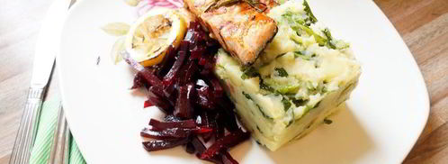 пюре картофельное с савойской капустой. Шаг 6