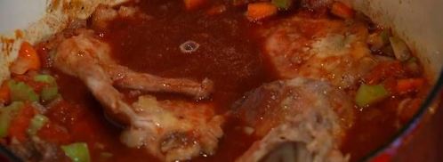 домашняя паста с рагу из кролика. Шаг 10