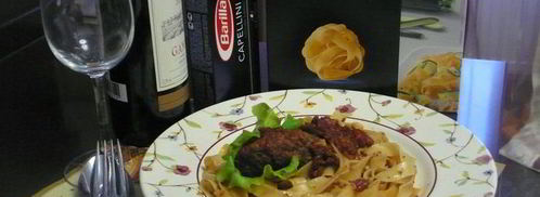 феттучине с рагу по-неаполитански. Шаг 7