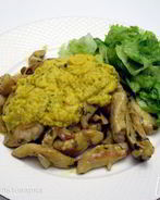 Фрикасе из куриных грудок