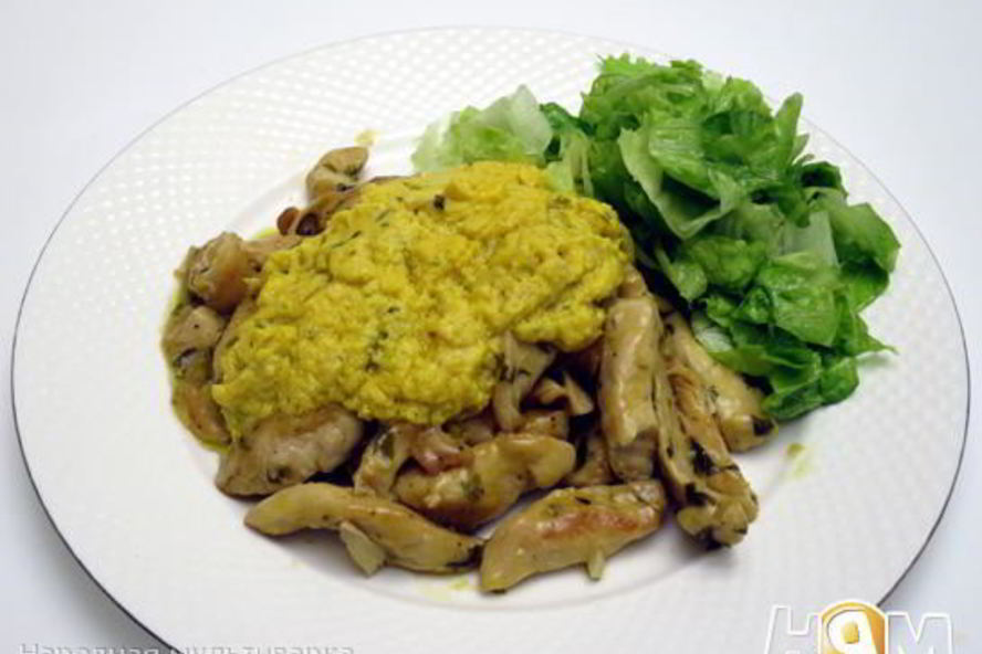 Рецепт фрикасе из куриных грудок