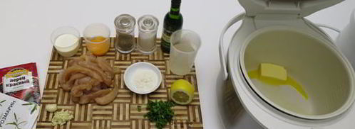 фрикасе из куриных грудок. Шаг 3