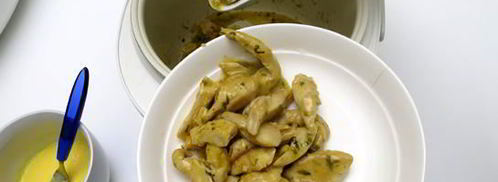 фрикасе из куриных грудок. Шаг 14