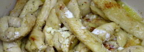 фрикасе из куриных грудок. Шаг 7