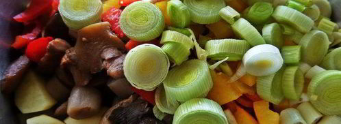 грибное рагу с овощами. Шаг 13