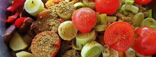 грибное рагу с овощами. Шаг 16