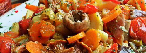 грибное рагу с овощами. Шаг 18