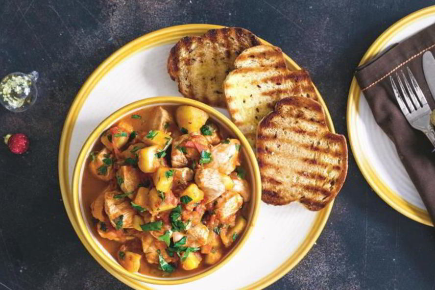 Рецепт испанского рагу с курицей и картошкой