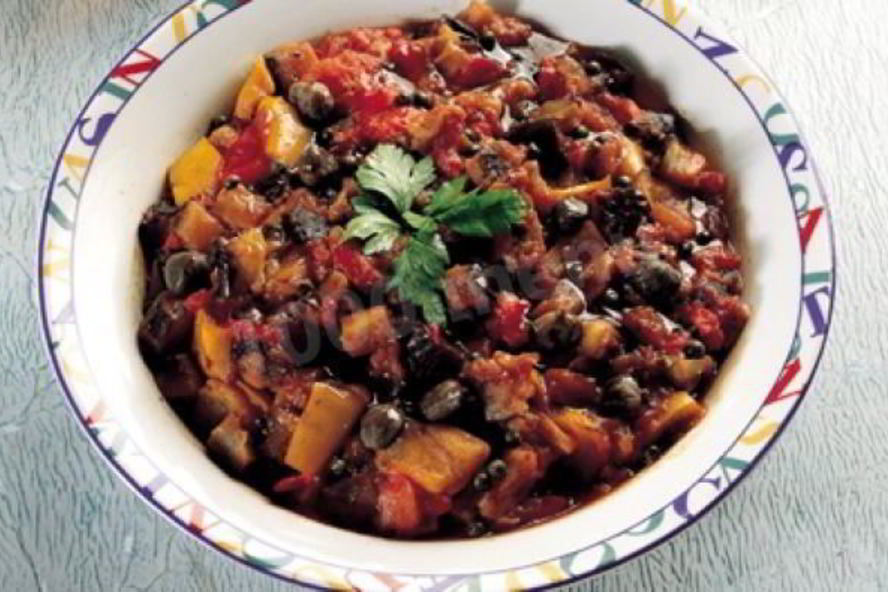 Рецепт капонаты с каперсами