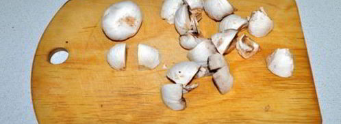 куриное рагу с грибами и томатным соком. Шаг 4