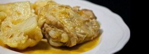 куриное рагу с цветной капустой и помидорами. Шаг 10