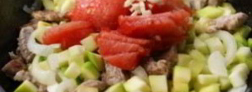 мясное рагу с кабачками. Шаг 4