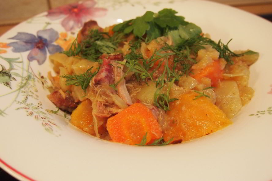 Рецепт овощного рагу по-эстонски