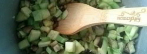 овощное рагу с баклажанами и кабачками. Шаг 4