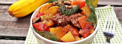 овощное рагу с фаршем и кабачками. Шаг 13