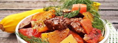 овощное рагу с фаршем и кабачками. Шаг 14