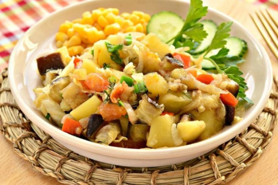 Рецепт овощного рагу с пекинской капустой