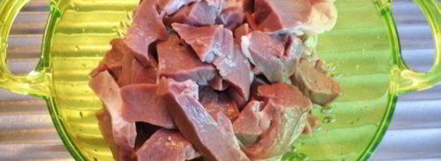 овощное рагу с сердцем. Шаг 3