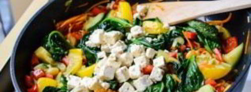 овощное рагу со шпинатом. Шаг 6