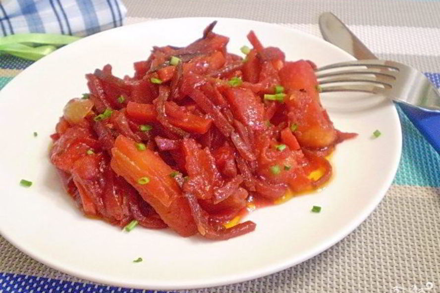 Рецепт овощного рагу со свеклой