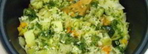 овощное рагу в мультиварке. Шаг 10