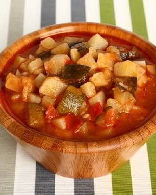 Постное овощное рагу